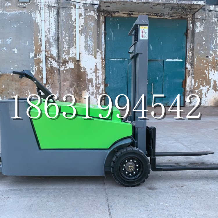 浦北县小型电动叉车1吨2吨步行站驾式电瓶堆高充电装卸车液压升降车铲车